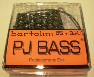 Bartolini PJ Bass Pickup Set 8S 9J L1 P Jazz Bass New