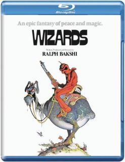 Wizards by Ralph Bakshi Blu Ray Disc Avatar vs Blackwolf Cult Classic 