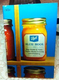 Vtg. 1966 Ball blue Book Easy Guide to Tasty, Thrifty Home Canning 