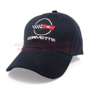 this low profile hat features full colored corvette c4 logo in front 