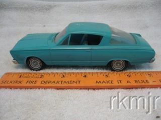 1966 Plymouth Barracuda Promo Model Friction Toy