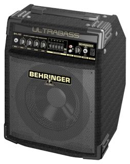   ULTRABASS BXL450 NEW 2 CHANNEL BASS AMP W/ SPEAKER & FBQ ANALYZER 45W