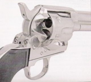 Replica Bat Masterson Gun Pistol Six Shooter Wyatt Earp Franklin Mint 