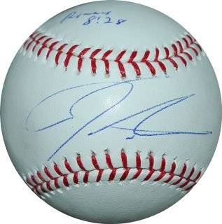 Josh Hamilton Autographed Signed Major League Baseball Texas Rangers 