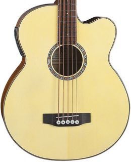   MKFF5N Firefly 5 String Acoustic Bass Guitar Natural Finish New