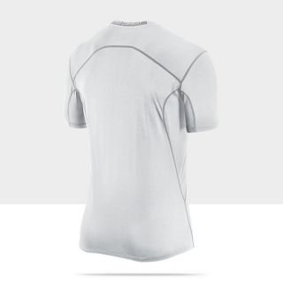 Nike Pro Combat Fitted 20 Short Sleeve Crew Mens Shirt 449787_102_B 