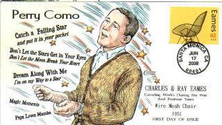 Collins Hand Painted 4333 Eames Perry Como Catch Falling Star Papa 