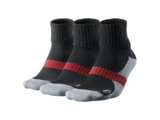 Jordan Low Quarter Basketball Socks (3 Pair/Medium)