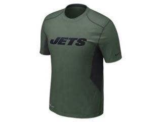 Nike Pro Combat Hypercool 20 Fitted Short Sleeve NFL Jets Mens Shirt 