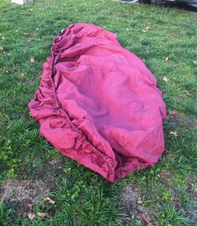 Used Bass Pro Shops Red 156 165 Pro Bass Style Boat Cover
