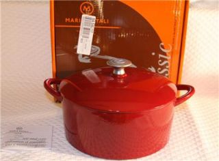 Mario Batali Classic by Dansk Enameled Cast Iron Covered Dutch Oven, 4 
