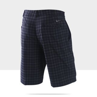 Nike Dri FIT Core Plaid Mens Golf Shorts 452712_010_B
