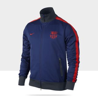  FC Barcelona Authentic N98 Mens Football Track Jacket