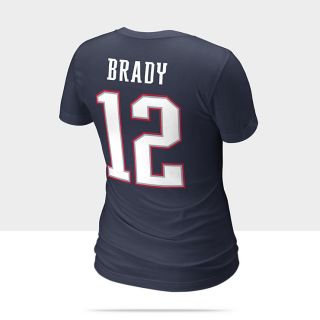  Nike Name and Number (NFL Patriots / Tom Brady) Womens T 