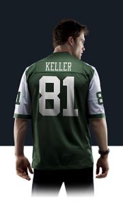    Dustin Keller Mens Football Home Game Jersey 468963_334_B_BODY
