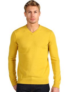 Vince Long Sleeve V Neck Sweater   