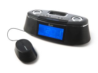   Alarm Clock with Speaker Integrated Shaker for 30 pin iPhone / iPod