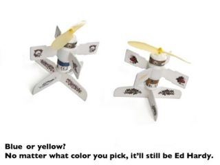 Space Satellite Mini Infrared RC Helicopter – ED Hardy Special 