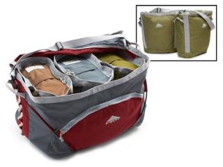 larger duffel with 3 removable camp cartons