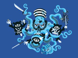 The Ninja Pandas vs The Diabolical Pirate Octopus
