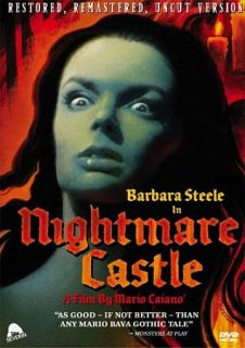 Nightmare Castle DVD, 2009, Restored Remastered Uncut Version