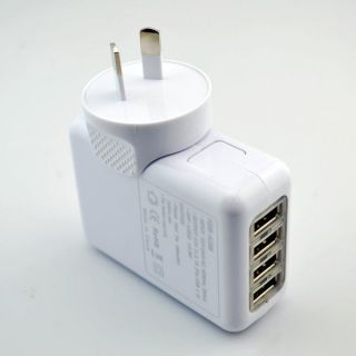 ports usb wall home ac charger adapter for ipad