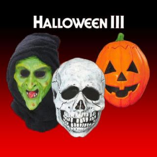 HalloweeN 3 Season of the Witch Don Post Latex Masks Myers Skull Witch 