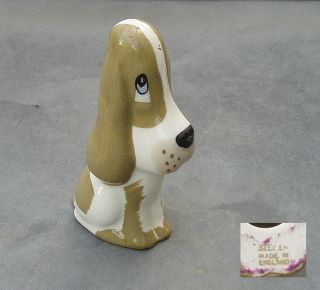 studio szeiler pottery small model of a beagle dog time
