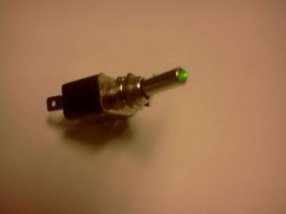 green led lit toggle switch auto car truck fits opel