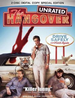 The Hangover DVD, 2009, 2 Disc Set, Special Edition Rated Unrated 