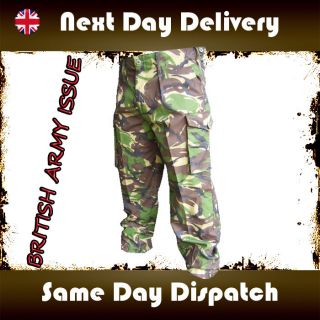 BRITISH ARMY SOLDIER 95 ISSUE TROUSERS GENUINE DPM CAMOUFLAGE SUPER 