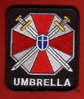 resident evil ucbs umbrella corp patch w letters time left