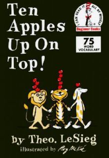 Ten Apples up on Top by Dr. Seuss 1961, Hardcover