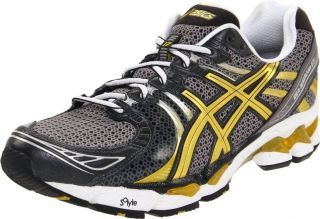 ASICS GEL KAYANO 17 MENS SHOES/RUNNERS/​TRAINERS BLACK/GOLD US SIZES 