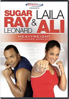 Sugar Ray Leonard Laila Ali   Heavyweight Advanced Workout DVD, 2007 