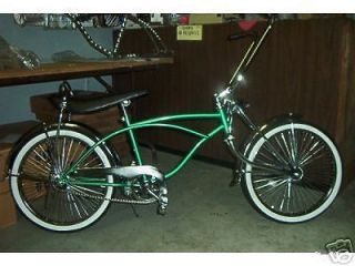 lowrider bike brand new beautiful gren complete bicycle time left