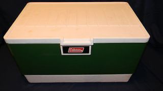 vintage coleman metal cooler dated 5 79 nice condition time