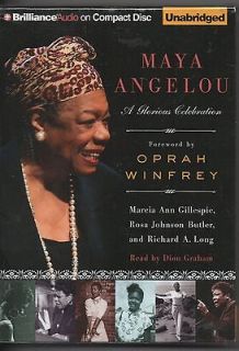 Maya Angelou   A Glorious Celebration A Biography Audio Book On 3 CDs 