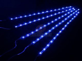 5M Blue 300 LEDs 3528 SMD Waterproof Flexible LED Car Auto Strip Light 