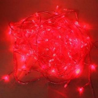 Perfect Red 20M 200 LED Christmas Fairy Party String Lights 