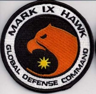 Space1999 Eagle Hawk Pilot Logo 3.5 Uniform Patch  FREE S&H 