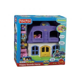 Fisher Price Little People Happy Sounds Sweet Home Doll House Playset 