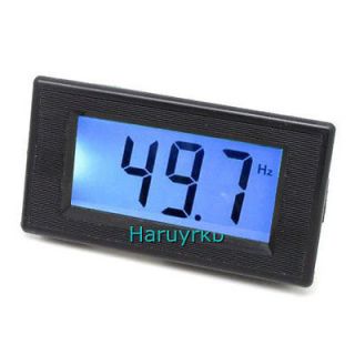 Digital LED Frequency Panel Meter Test 10 199.9Hz LCD Frequency Power 