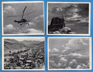 1930 40s Japanese Army or Navy Gyrocopter Aircraft Trucks Prints