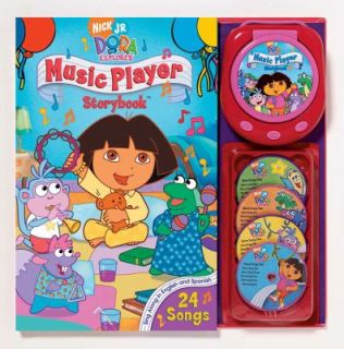 Nick JR. Dora the Explorer Music Player and Storybook by Christine 