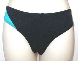 chloe 1 pc bikini bottom swimsuit navy size 44 nwt $ 334