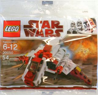 lego star wars republic attack shuttle polybag 30050 one day