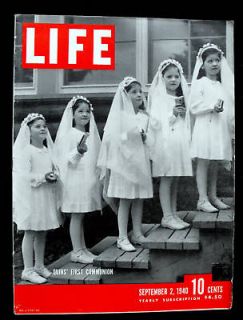 Dionne Quintuplets Trotsky Great Dictator Henry Wallace 1940 Sept Life 