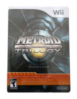 Metroid Prime Trilogy Collectors Edition VERY RARE Wii