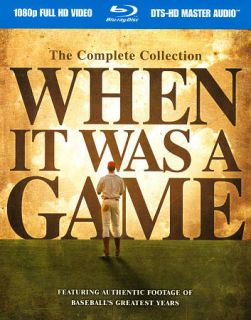 When It Was a Game The Complete Collection Blu ray Disc, 2011